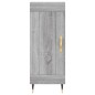 vidaXL Highboard Grau Sonoma 34,5x34x180 cm Holzwerkstoff vidaXL Highboard Grau Sonoma 34,5x34x180 cm Holzwerkstoff