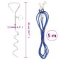 vidaXL Hundeleine mit Pfahl 5 m vidaXL Hundeleine mit Pfahl 5 m