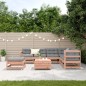 vidaXL 8-tlg. Garten-Lounge-Set mit Kissen Massivholz Douglasie vidaXL 8-tlg. Garten-Lounge-Set mit Kissen Massivholz Douglasie
