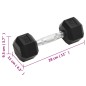 vidaXL Kurzhanteln 2 Stk. 10 kg Gusseisen vidaXL Kurzhanteln 2 Stk. 10 kg Gusseisen