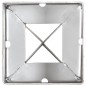 vidaXL Erdspieße 2 Stk. Silbern 9×9×75 cm Verzinkter Stahl vidaXL Erdspieße 2 Stk. Silbern 9×9×75 cm Verzinkter Stahl