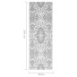 vidaXL Outdoor-Teppich Hellgrau 80x250 cm PP vidaXL Outdoor-Teppich Hellgrau 80x250 cm PP
