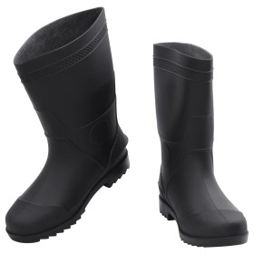 vidaXL Gummistiefel Schwarz Größe 41 PVC
