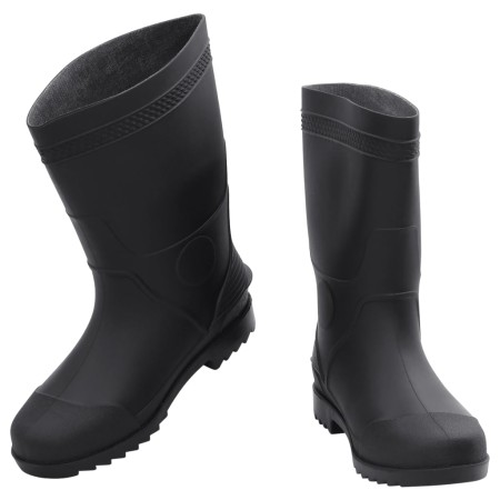 vidaXL Gummistiefel Schwarz Größe 41 PVC