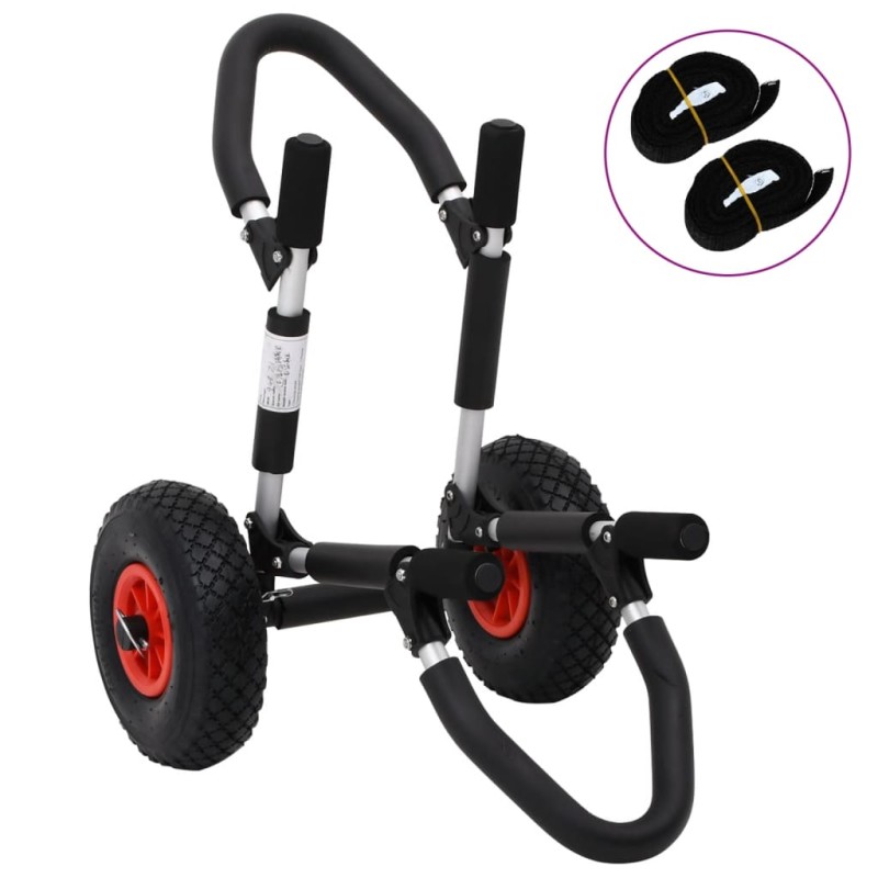vidaXL Kajak-Trolley Klappbar 45 kg Aluminium vidaXL Kajak-Trolley Klappbar 45 kg Aluminium