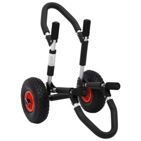 vidaXL Kajak-Trolley Klappbar 45 kg Aluminium
