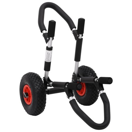 vidaXL Kajak-Trolley Klappbar 45 kg Aluminium