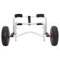 vidaXL Kajak-Trolley Klappbar 45 kg Aluminium vidaXL Kajak-Trolley Klappbar 45 kg Aluminium