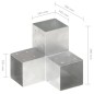 vidaXL Pfostenverbinder Y-Form Verzinktes Metall 101 x 101 mm vidaXL Pfostenverbinder Y-Form Verzinktes Metall 101 x 101 mm