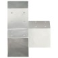 vidaXL Pfostenverbinder 4 Stk. Y-Form Verzinktes Metall 91 x 91 mm vidaXL Pfostenverbinder 4 Stk. Y-Form Verzinktes Metall 91 x 91 mm