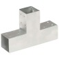 vidaXL Pfostenverbinder T-Form Verzinktes Metall 71 x 71 mm vidaXL Pfostenverbinder T-Form Verzinktes Metall 71 x 71 mm