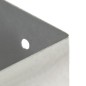 vidaXL Pfostenanker 4 Stk. Verzinktes Metall 81 mm vidaXL Pfostenanker 4 Stk. Verzinktes Metall 81 mm
