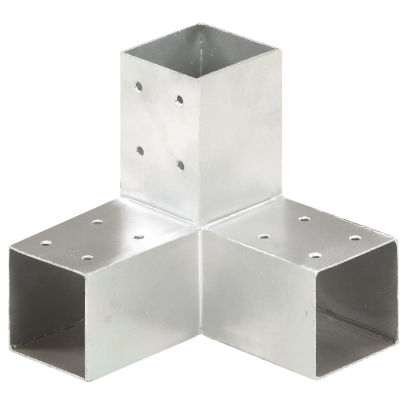 vidaXL Pfostenverbinder Y-Form Verzinktes Metall 71 x 71 mm vidaXL Pfostenverbinder Y-Form Verzinktes Metall 71 x 71 mm