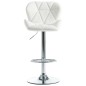 vidaXL Barhocker 2 Stk. Weiß Kunstleder vidaXL Barhocker 2 Stk. Weiß Kunstleder