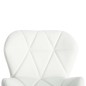 vidaXL Barhocker 2 Stk. Weiß Kunstleder vidaXL Barhocker 2 Stk. Weiß Kunstleder