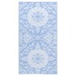vidaXL Outdoor-Teppich Babyblau 120x180 cm PP vidaXL Outdoor-Teppich Babyblau 120x180 cm PP