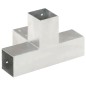 vidaXL Pfostenverbinder 4 Stk. X-Form Verzinktes Metall 71 x 71 mm vidaXL Pfostenverbinder 4 Stk. X-Form Verzinktes Metall 71 x 71 mm