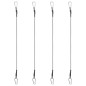 vidaXL Seile mit Karabiner 4 Stk. Gummi vidaXL Seile mit Karabiner 4 Stk. Gummi