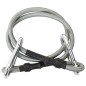vidaXL Seile mit Karabiner 4 Stk. Gummi vidaXL Seile mit Karabiner 4 Stk. Gummi
