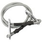 vidaXL Seile mit Karabiner 4 Stk. Gummi vidaXL Seile mit Karabiner 4 Stk. Gummi