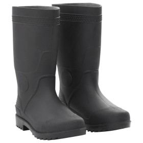 vidaXL Gummistiefel Schwarz Größe 40 PVC