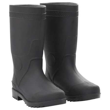 vidaXL Gummistiefel Schwarz Größe 40 PVC