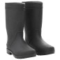 vidaXL Gummistiefel Schwarz Größe 40 PVC vidaXL Gummistiefel Schwarz Größe 40 PVC