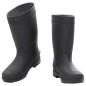 vidaXL Gummistiefel Schwarz Größe 40 PVC vidaXL Gummistiefel Schwarz Größe 40 PVC