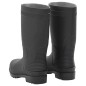 vidaXL Gummistiefel Schwarz Größe 40 PVC vidaXL Gummistiefel Schwarz Größe 40 PVC