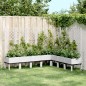 vidaXL Pflanzkübel mit Rankgitter Weiß 200x160x142 cm PP vidaXL Pflanzkübel mit Rankgitter Weiß 200x160x142 cm PP