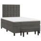 vidaXL Boxspringbett mit Matratze Dunkelgrün 120x190 cm Samt vidaXL Boxspringbett mit Matratze Dunkelgrün 120x190 cm Samt