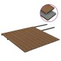 vidaXL WPC Terrassendielen mit Zubehör Braun und Grau 25 m² 4 m vidaXL WPC Terrassendielen mit Zubehör Braun und Grau 25 m² 4 m