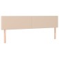 vidaXL Bettgestell mit Kopfteil Cappuccino-Braun 120x190 cm Kunstleder vidaXL Bettgestell mit Kopfteil Cappuccino-Braun 120x190 cm Kunstleder
