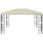 vidaXL Pavillon mit LED-Lichterkette 3x4 m Cremeweiß vidaXL Pavillon mit LED-Lichterkette 3x4 m Cremeweiß