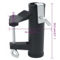 vidaXL Sonnenschirmhalter für Balkon 2 Stk. 25-38 mm Stahl vidaXL Sonnenschirmhalter für Balkon 2 Stk. 25-38 mm Stahl