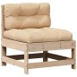 vidaXL 8-tlg. Garten-Lounge-Set mit Kissen Massivholz Kiefer vidaXL 8-tlg. Garten-Lounge-Set mit Kissen Massivholz Kiefer