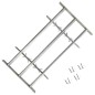 vidaXL Fenstergitter Verstellbar mit 3 Querstäben 500-650 mm vidaXL Fenstergitter Verstellbar mit 3 Querstäben 500-650 mm