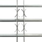 vidaXL Fenstergitter Verstellbar mit 3 Querstäben 500-650 mm vidaXL Fenstergitter Verstellbar mit 3 Querstäben 500-650 mm