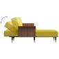 vidaXL Schlafsofa in L-Form Gelb 279x140x70 cm Samt vidaXL Schlafsofa in L-Form Gelb 279x140x70 cm Samt