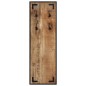 vidaXL Garderobe 35x8x110 cm Raues Massivholz Mango vidaXL Garderobe 35x8x110 cm Raues Massivholz Mango