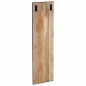 vidaXL Garderobe 35x8x110 cm Raues Massivholz Mango vidaXL Garderobe 35x8x110 cm Raues Massivholz Mango