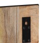 vidaXL Garderobe 35x8x110 cm Raues Massivholz Mango vidaXL Garderobe 35x8x110 cm Raues Massivholz Mango