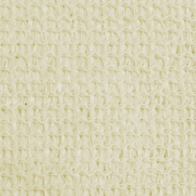 vidaXL Sonnensegel HDPE Rechteckig 4x6 m Creme