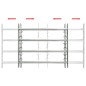 vidaXL Fenstergitter Verstellbar mit 4 Querstäben 500-650 mm vidaXL Fenstergitter Verstellbar mit 4 Querstäben 500-650 mm