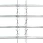 vidaXL Fenstergitter Verstellbar mit 4 Querstäben 500-650 mm vidaXL Fenstergitter Verstellbar mit 4 Querstäben 500-650 mm