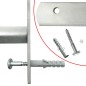 vidaXL Fenstergitter Verstellbar mit 4 Querstäben 500-650 mm vidaXL Fenstergitter Verstellbar mit 4 Querstäben 500-650 mm