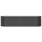 vidaXL Hochbeet Pulverbeschichteter Stahl 152x40x36 cm Anthrazit vidaXL Hochbeet Pulverbeschichteter Stahl 152x40x36 cm Anthrazit