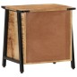 vidaXL Nachttisch 40x30x42 cm Massivholz Mango vidaXL Nachttisch 40x30x42 cm Massivholz Mango