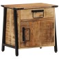 vidaXL Nachttisch 40x30x42 cm Massivholz Mango vidaXL Nachttisch 40x30x42 cm Massivholz Mango