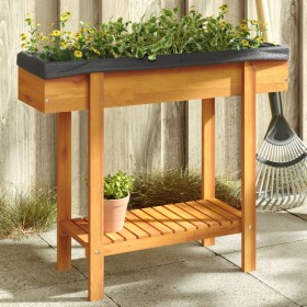 vidaXL Hochbeet 90x30x75 cm Massivholz Akazie